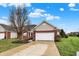 Charming single-story home with brick accents, an attached two-car garage, and a well-manicured lawn at 3447 Heathcliff Ct, Westfield, IN 46074