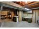 Unfinished basement with concrete floors, cabinets, and exposed utilities, awaiting customization at 40 Twinshore Ct, Carmel, IN 46033