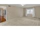 The carpeted bedroom features natural lighting at 40 Twinshore Ct, Carmel, IN 46033