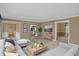 Stylishly furnished living room with neutral tones and ample seating, creating a cozy and inviting space at 40 Twinshore Ct, Carmel, IN 46033