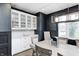 Stylish dining room with custom cabinets and chairs at 4915 E 79Th St, Indianapolis, IN 46250
