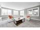 A well-lit living room featuring comfortable seating and large windows at 4915 E 79Th St, Indianapolis, IN 46250