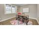 Cozy office space featuring natural light, a modern desk, and hardwood flooring at 4915 E 79Th St, Indianapolis, IN 46250
