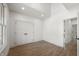 Bedroom with a closet and a view of the hallway leading to another room at 5123 Oak Ridge Pl, Columbus, IN 47201