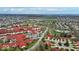 Panoramic aerial shot of a residential neighborhood near Northwestway Park at 5453 Happy Hollow # 73, Indianapolis, IN 46268