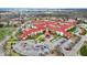 Aerial view of a senior community and large parking lot at 5453 Happy Hollow # 73, Indianapolis, IN 46268