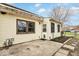 A concrete patio with a view to the backyard at 5453 Happy Hollow # 73, Indianapolis, IN 46268