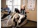 Well-lit fitness center with exercise equipment and window at 5453 Happy Hollow # 73, Indianapolis, IN 46268