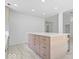 Bright kitchen island with abundant drawer space and counter seating at 5842 Minden Dr, Indianapolis, IN 46221