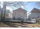 A spacious deck overlooks a backyard, perfect for outdoor entertaining and relaxation at 657 Birch Ave, Indianapolis, IN 46221