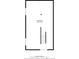 Floor plan displaying the basement layout with dimensions of 18'8