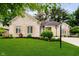 Charming brick home with manicured lawn and beautiful landscaping at 7271 Catboat Ct, Fishers, IN 46038