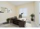Bright home office featuring desk with decor, neutral paint, and natural light at 7271 Catboat Ct, Fishers, IN 46038