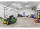 Well-lit garage with an open layout, ideal for a workshop or parking multiple vehicles at 791 S Us Highway 31, Whiteland, IN 46184