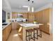 Modern kitchen with custom cabinets, stainless steel appliances, and a spacious island at 827 N Park Ave, Indianapolis, IN 46202