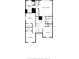 Upstairs floor plan displaying the primary bedroom, primary bathroom, and additional bedrooms at 8536 Blue Marlin Dr, Indianapolis, IN 46239