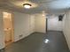 Unfinished basement with view of bathroom area at 937 N Bosart Ave, Indianapolis, IN 46201