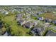 An expansive aerial view captures the home's roof lines in context with the neighborhood surroundings at 11598 Platt St, Noblesville, IN 46060
