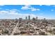 Stunning aerial view of downtown with residential neighborhood at 1238 Alabama St, Indianapolis, IN 46202