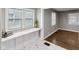 Marble countertop provides great natural lighting in the kitchen to enjoy a cup of coffee at 1241 Brandt Dr, Indianapolis, IN 46241