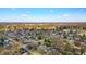A high angle aerial view of the neighborhood at 136 W 43Rd St, Indianapolis, IN 46208