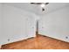 Clean and bright bedroom with hardwood floors and classic white trim at 136 W 43Rd St, Indianapolis, IN 46208