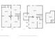 Comprehensive floor plans showing the layout of each level in the home at 2023 Shelby St, Indianapolis, IN 46203