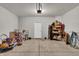 Large two-car garage with plenty of space for storage and hobbies at 2468 Shadow Bend Dr, Columbus, IN 47201
