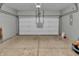 Spacious two-car garage with ample room for vehicles and storage at 2468 Shadow Bend Dr, Columbus, IN 47201