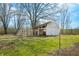 Exterior showing a white wooden barn at 3721 S 575 W, Trafalgar, IN 46181