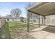 Wide backyard featuring a small play set at 412 N Riley Ave, Indianapolis, IN 46201