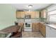 Functional kitchen with cabinets and ample counter space at 412 N Riley Ave, Indianapolis, IN 46201