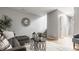 Comfortable living room showcases modern decor, plush seating, and natural lighting at 503 Lockerbie N Cir, Indianapolis, IN 46202