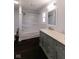 Bathroom with a vanity and a tub/shower at 511 Windward Ln, Plainfield, IN 46168
