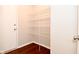 Pantry with wire shelving and a door to the outside at 5565 Noble Dr, Indianapolis, IN 46234