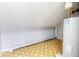 Utility room with water heater and clean floors in a move-in ready basement at 797 Crossbridge Ct, Avon, IN 46123
