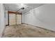 Spacious two car garage with an automatic overhead door at 8808 Hosta Way, Indianapolis, IN 46113