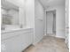 Bathroom featuring double sinks and modern fixtures at 1023 Grassy Br Dr, Indianapolis, IN 46239