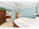 Main bedroom with en suite bathroom at 10844 Fairwoods Dr, Fishers, IN 46037