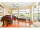 Sunroom with large windows and a view of the outside at 10844 Fairwoods Dr, Fishers, IN 46037