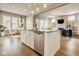 Spacious open concept kitchen and living room, perfect for entertaining and Gathering at 14910 Briarpatch Cir, Carmel, IN 46033