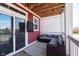 Relaxing outdoor balcony featuring comfortable seating, perfect for enjoying fresh air at 15391 Mystic Rock Dr, Carmel, IN 46033