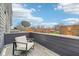 Outdoor balcony area offers a relaxing space and neighborhood views at 1557 N College Ave # 3, Indianapolis, IN 46202
