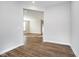 A bright entryway reveals a spacious home with hardwood floors and lots of natural light at 17346 Haxby Ln, Westfield, IN 46074