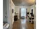 Spacious office with hardwood floors, two work stations and natural light at 212 Walnut St, Greenfield, IN 46140