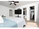 Spacious bedroom featuring TV, closet and an ensuite bathroom for extra comfort at 2421 Grand Fir Dr, Greenwood, IN 46143