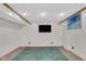 Finished basement with recessed lighting at 250 W Tansey Crossing, Westfield, IN 46074