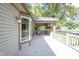 Outdoor deck with natural light and outdoor seating at 2909 Huntsville Rd, Pendleton, IN 46064