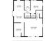 A detailed floor plan shows the layout of the bedrooms, kitchen, dining, bath and living spaces at 2909 Huntsville Rd, Pendleton, IN 46064