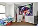 Cozy bedroom with artwork and a doorway at 3142 N Euclid Ave, Indianapolis, IN 46218